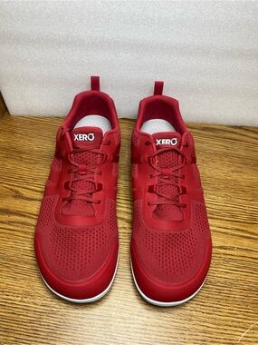 Xero Shoes Prio Neo Red Barefoot Running Shoes Mens Size 15 Minimalist Zero Drop